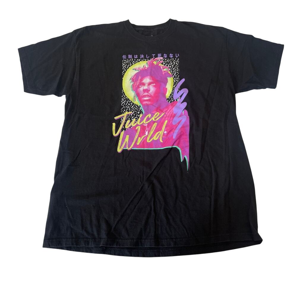 Juice WRLD Retro Puff Print T-Shirt Size Adult Unisex XL